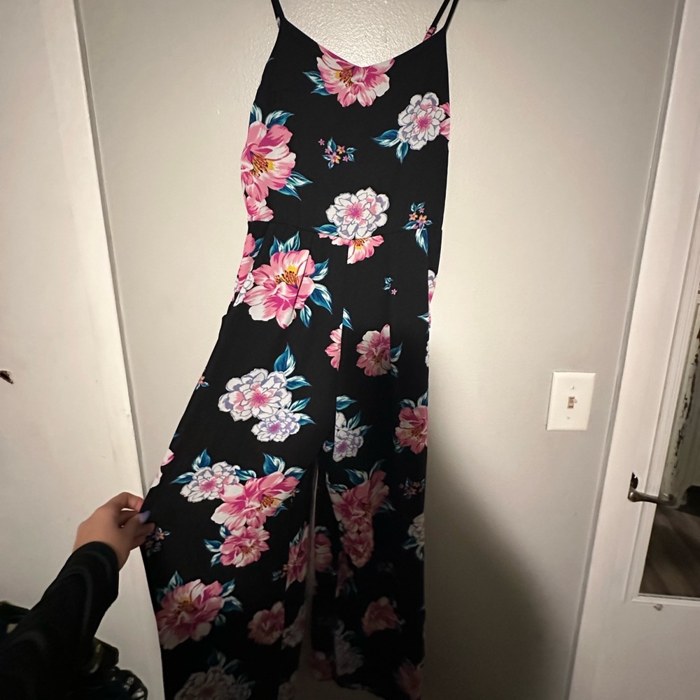 Floral jumpsuit